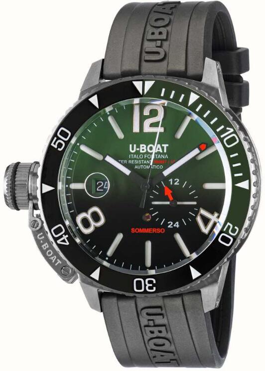 Replica U-Boat Sommerso Ghiera Ceramica 46mm Green 9520 Watch